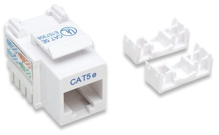 Moduł Keystone RJ45 UTP Cat5e Biały Punch-Down na Arena.pl