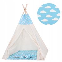 TIPI NAMIOT DLA DZIECI TEEPEE PODUSZKI DOMEK WIGWAM PAŁAC ZAMEK DO DOMU 160