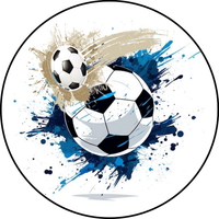 Opłatek na tort Urodziny Piłka Nożna Bramka Gol Klub Boisko Stadion