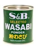 Wasabi proszek do sushi przyprawa ostry chrzan azjatycka kuchnia s&b puszka 30g