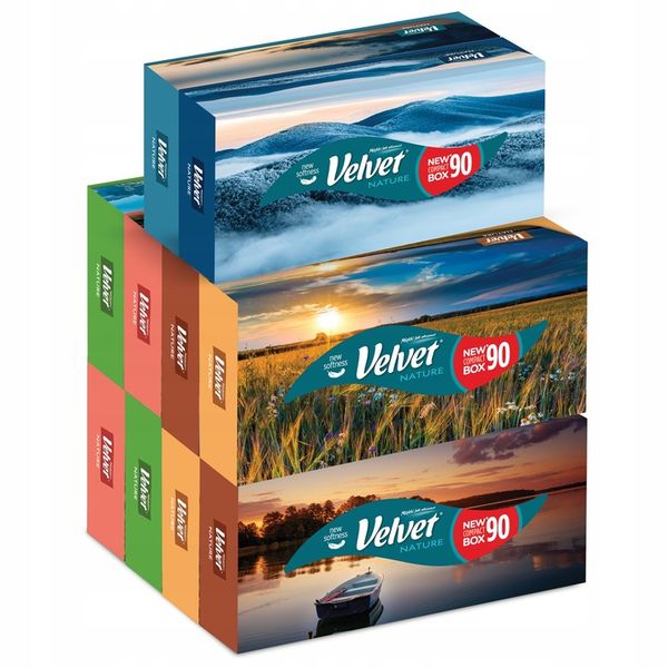 Velvet chusteczki Nature 10 opakowań zdjęcie 1