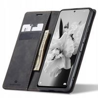 ETUI Z KLAPKĄ DO REDMI NOTE 11 PRO/REDMI NOTE 12 PRO SKÓRZANE CASE + SZKŁO