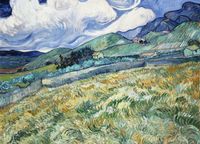 Plakat 18x13cm Saint-Rémy, Van Gogh Vintage do Salonu