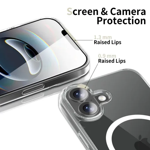 Etui Tech-Protect FlexAir Hybrid MagSafe na iPhone 17 - przezroczyste na Arena.pl