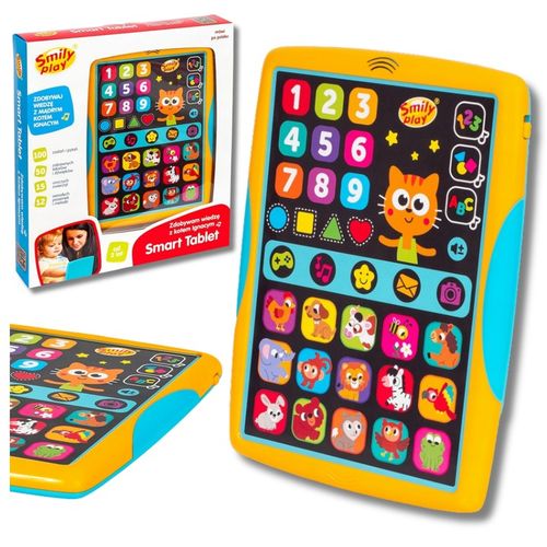 Smart Tablet Edukacyjny Interaktywny Zdobywam wiedzę z kotem Ignacym PL na Arena.pl