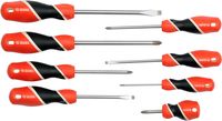 zestaw wkrętaków plaskich i krzyżowych 8 sztuk - yt-25966