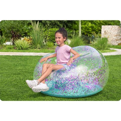 Fotel dmuchany z brokatem Bestway 75115 na Arena.pl