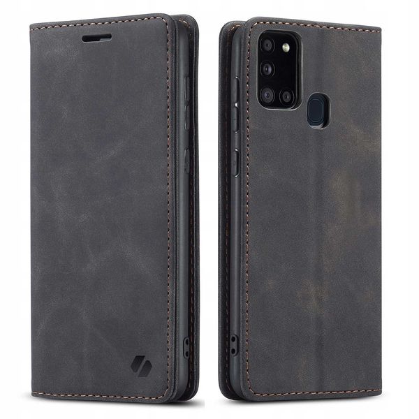 Spacecase Wallet Galaxy A21S Black zdjęcie 7