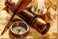 120CM 80CM OBRAZ ŚCIENNY STARA MAPA