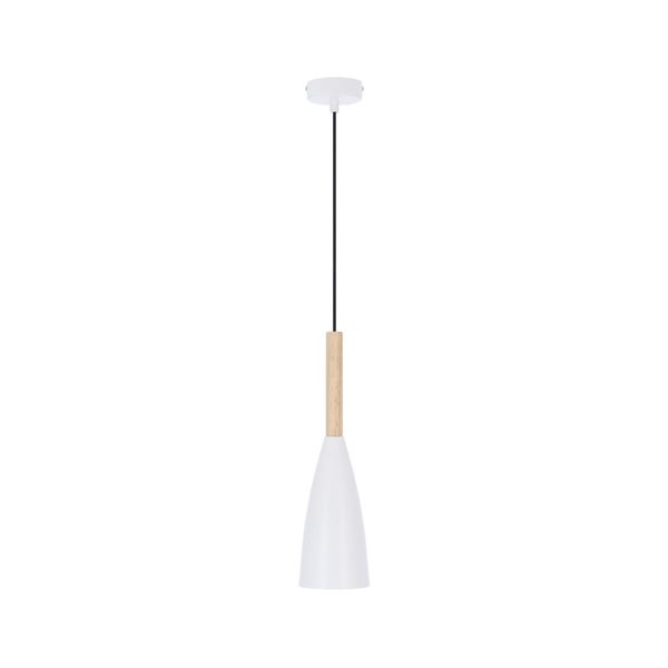 Trosa lampa wisząca 1x40W E27 biały zdjęcie 1