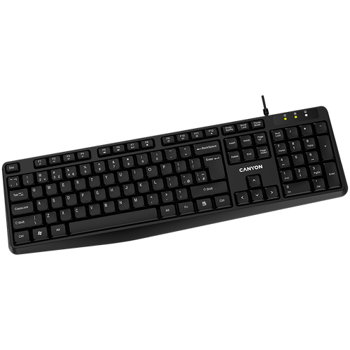 canyon keyboard kb-1 en/es wired black na Arena.pl