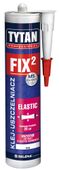 klej montażowy fix2 elastic 290ml biały tytan - klej fix2 el