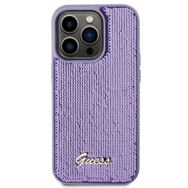Etui Guess do iPhone 15 Pro Max, Fioletowy zdjęcie 3