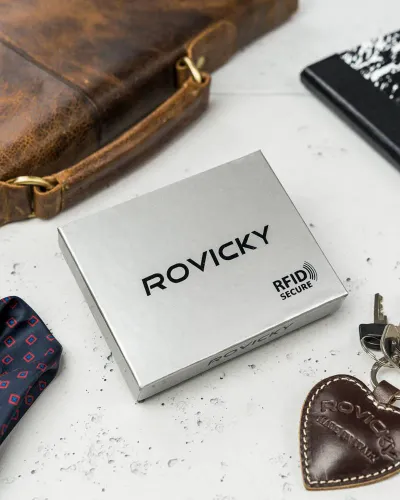 portfel skórzany rovicky na Arena.pl