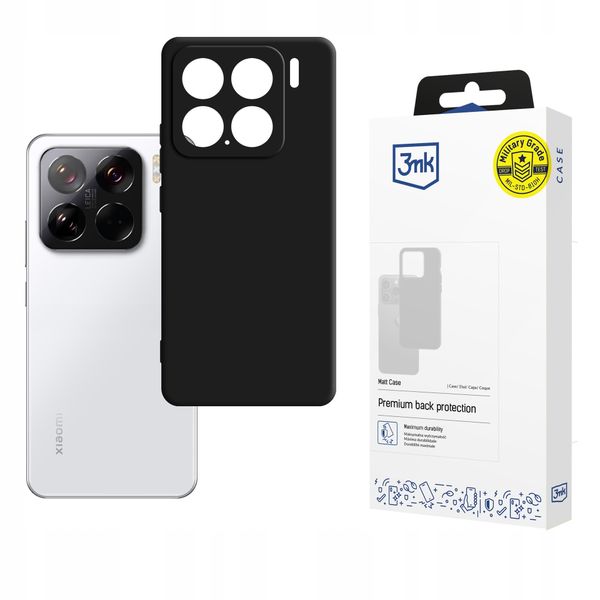 Matowe etui na Xiaomi 15 - 3mk Matt Case zdjęcie 1