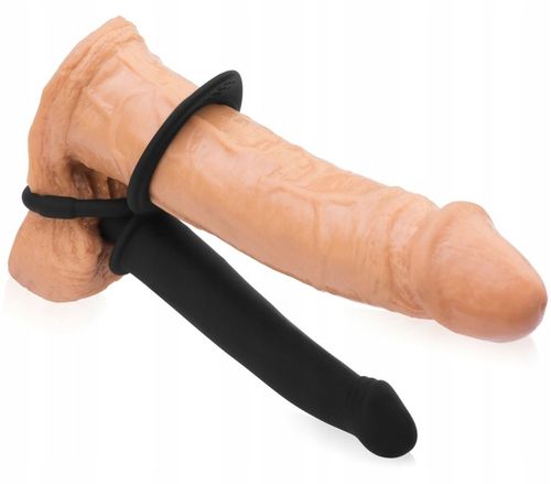 SEX GADŻET WIBRATOR ANALNY Z RINGIEM NA CZŁONKA na Arena.pl