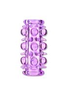 nakładka przelotowa stymulująca stretchy sleeve fioletowa easylove