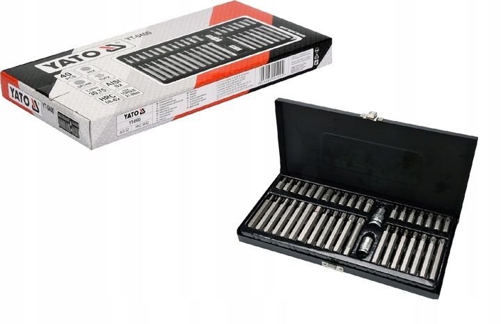 ZESTAW BITÓW YATO IMBUS TORX SPLINE 40CZ YT-0400 zdjęcie 1