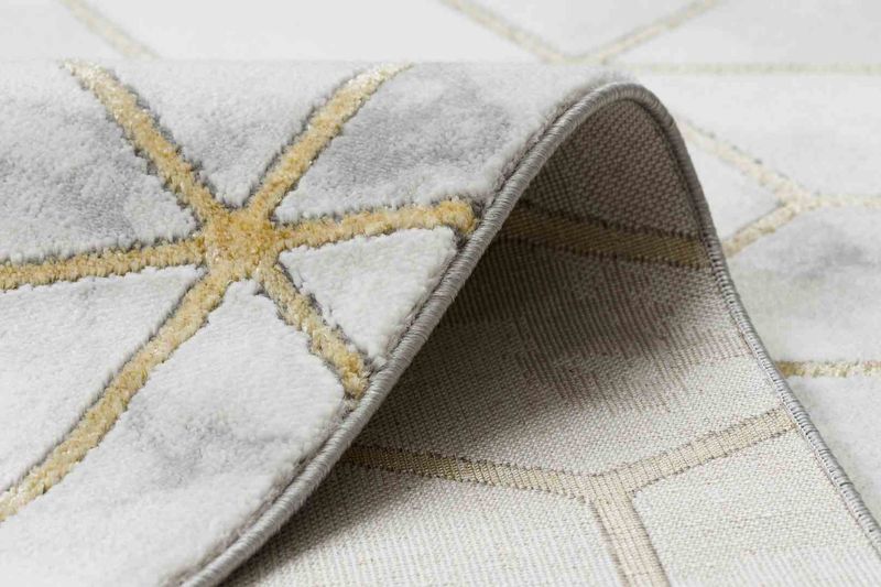 RUG/LU/ESTEMA/CUBES/CREAM+GOLD/80x150 zdjęcie 6