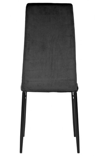 Krzesło VALVA VELVET BLACK na Arena.pl