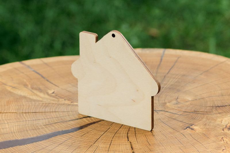 Tabliczka wisząca "domek" z hasłem wifi zdjęcie 5