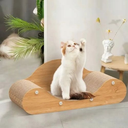 Drapak Dla Kota Sofa Łóżko Legowisko Karton Do Drapania Kanapa Kotka 60 cm na Arena.pl