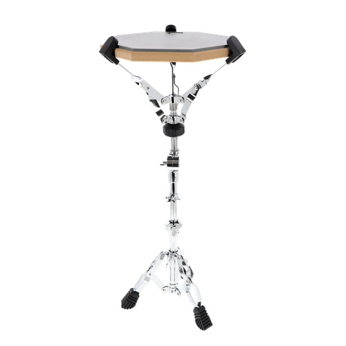 Pad perkusyjny do ćwiczeń treningowy dla perkusistów PPM100 12 30cm Szary na Arena.pl