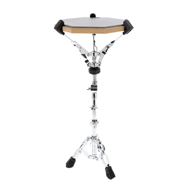 Pad perkusyjny do ćwiczeń treningowy dla perkusistów PPM100 12 30cm Szary zdjęcie 3