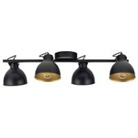 Industrialna lampa sufitowa MARS Sigma reflektorki czarne