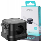 magnetyczny organizer na kable joyroom jr-zs368 3 szt. (czarny)