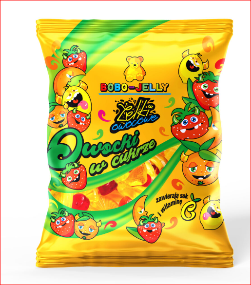 CYMES ŻELKI 80G OWOCKI W CUKRZE zdjęcie 1