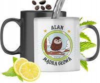 Dla Alana Kubek Magiczny Córki Dziecka Prezent Z Nadrukiem Ze Zdjęciem