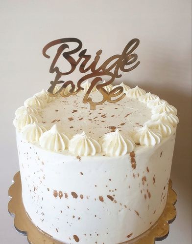 ZŁOTY TOPPER NA TORT Dowolny Napis URODZINY WESELE na Arena.pl