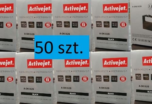 50xTAŚMA ActiveJet OKI ML320 321 390 3320 3321 oki320 3390 09002303 ml182 na Arena.pl