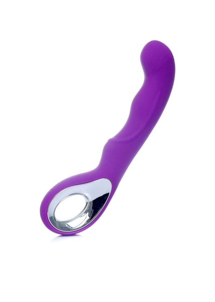 Vibrator G-spot 10 functions USB Purple zdjęcie 5