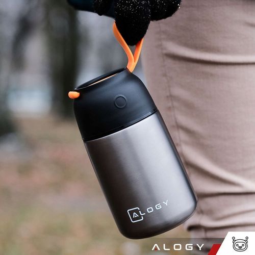 TERMOS OBIADOWY NA ŻYWNOŚĆ JEDZENIE ZUPĘ DLA DZIECI 700ml STALOWY - PREMIUM na Arena.pl