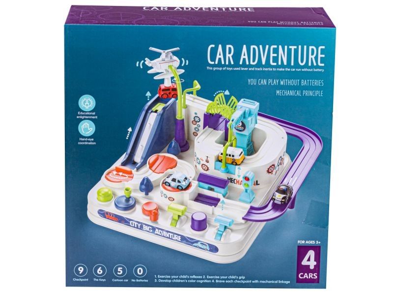 Interaktywny Tor Przeszkód + Pojazdy, Zjazd Samochodowy Parking zdjęcie 2