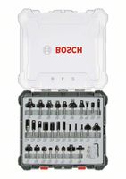 zestaw frezów 30 szt. uchwyt 6mm - b 2607017474