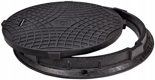 POKRYWA WŁAZ DEKIEL DO STUDNI SZAMBA STUDZIENKI OGRODOWA 600 60CM A15 DN600 na Arena.pl