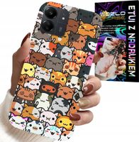 ETUI DO XIAOMI REDMI 13C 4G - PLECKI W SŁODKIE KOTKI, KOTY, OBUDOWA