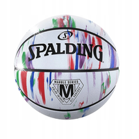 Piłka do Kosza Koszykówki SPALDING Marble Series Rainbow - 5