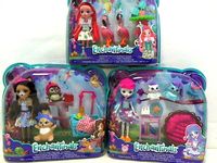 Barbie ENCH lalka + zwierzątka FCC62