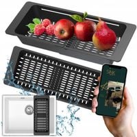 OCIEKACZ do ZLEWU na NACZYNIA organizer CZARNY suszarka OCIEKARKA +