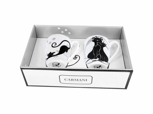 Kpl. 2 kubków - koty (CARMANI) na Arena.pl