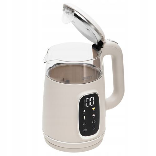 Czajnik Elektryczny 2200W Szklany beżowy Panel LED Mocny Camry CR1383 na Arena.pl