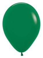 Balony lateksowe pastelowe zielony butelkowy leśny, 30 cm 50 szt.