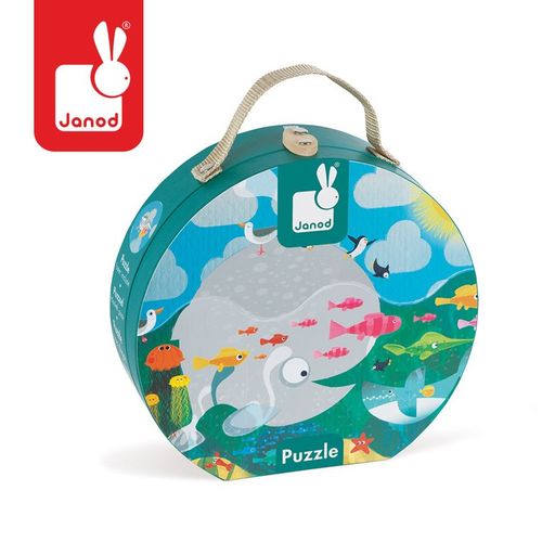 Puzzle w walizce Ocean, Janod na Arena.pl