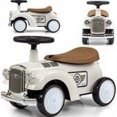 Milly Mally Pojazd Royce White Jeździk BIAŁY Retro Autko Samochód Pchacz