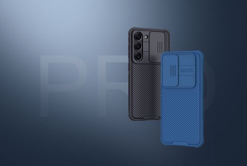 Etui Nillkin CamShield PRO Case do Samsung Galaxy S23+ / S23 Plus niebieski na Arena.pl