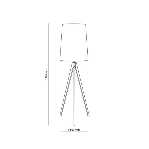 lampa podłogowa walz gray 5046 tk lighting na Arena.pl